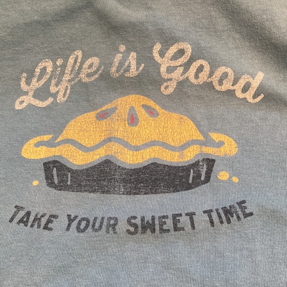 Women's Life is Good long sleeve tee - Picture 2 of 7